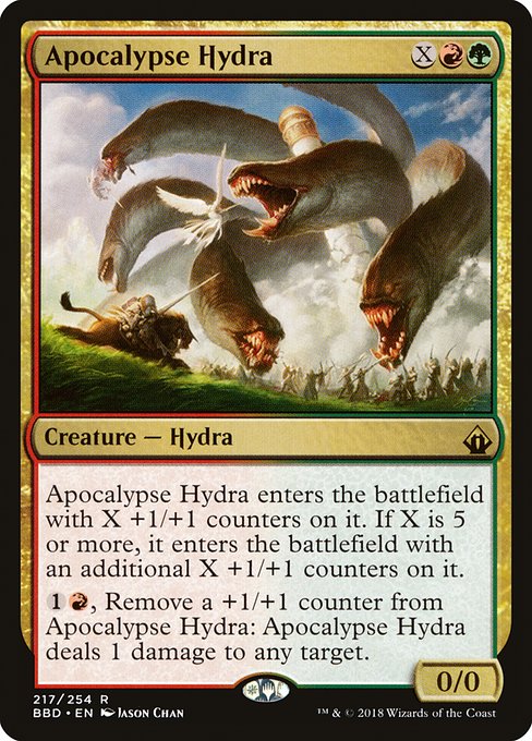 Apocalypse Hydra highlighted card art