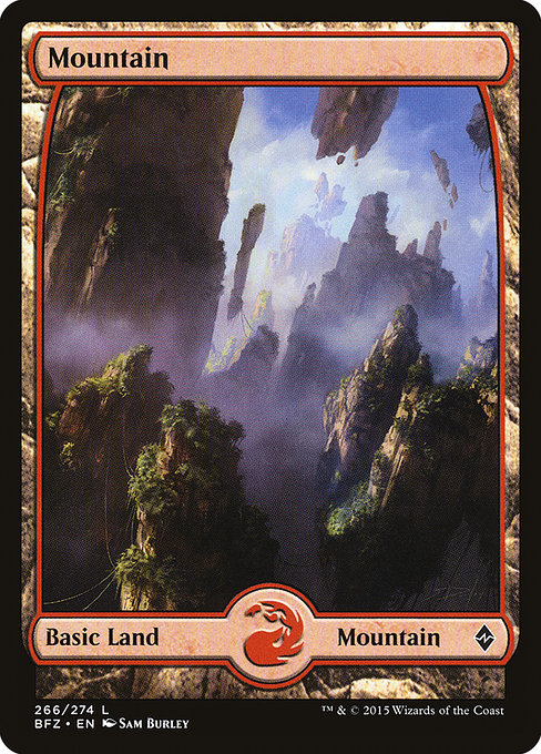 Mountain from Battle for Zendikar