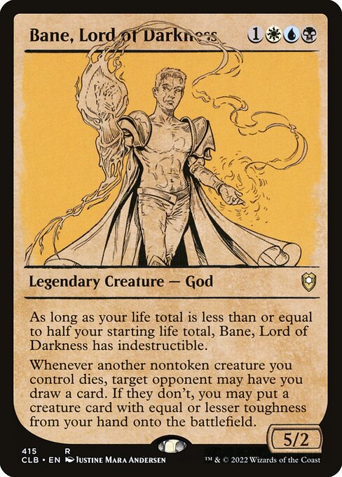 Bane, Lord of Darkness from Commander Legends: Battle for Baldur's Gate