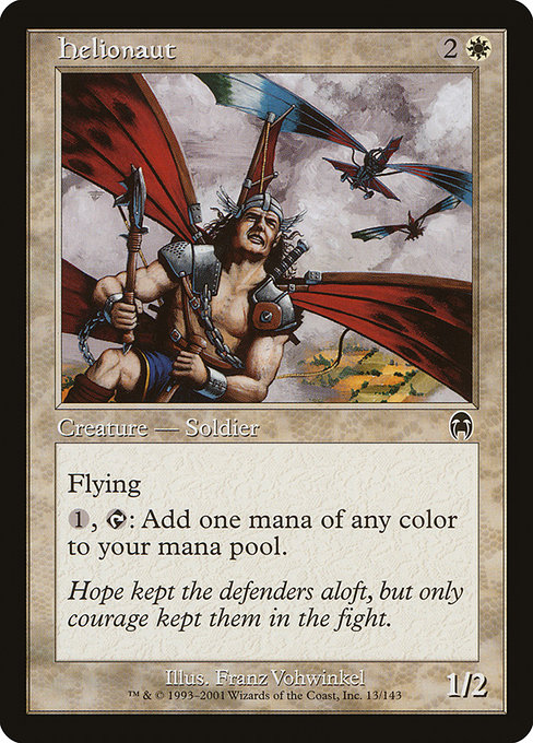 Helionaut highlighted card art