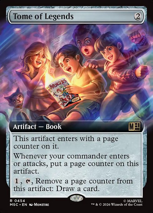 Tome of Legends from Marvel Super Heroes Commander