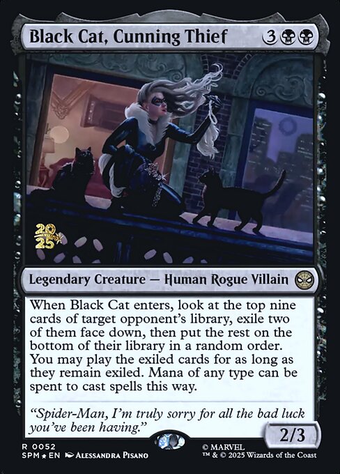 Black Cat, Cunning Thief from Marvel's Spider-Man Promos