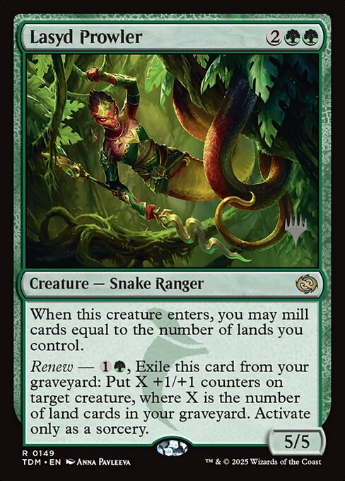 Lasyd Prowler from Tarkir: Dragonstorm Promos