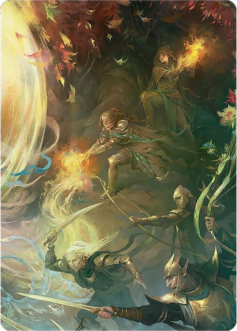 Rally the Galadhrim // Rally the Galadhrim from Tales of Middle-earth Scene Box