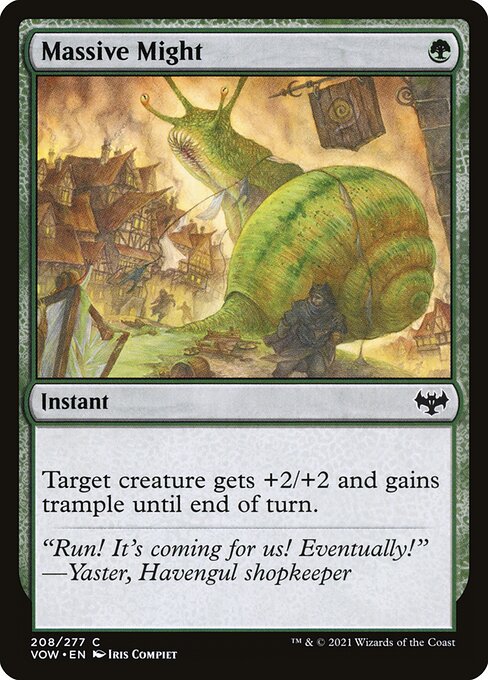Massive Might from Innistrad: Crimson Vow