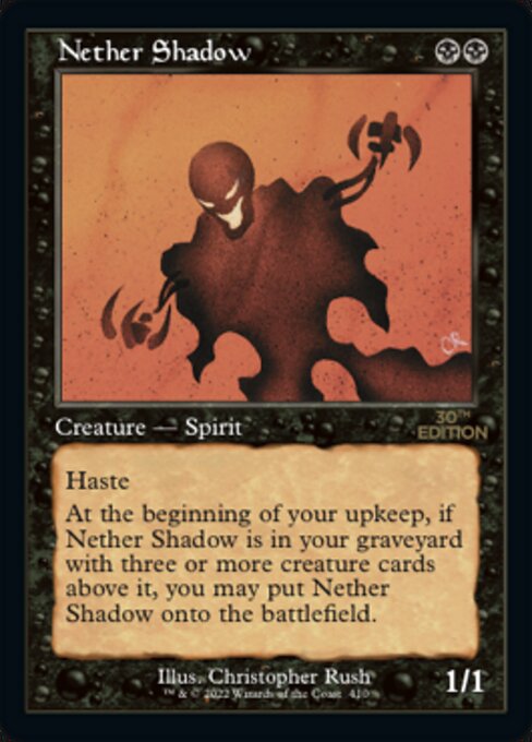 Nether Shadow highlighted card art