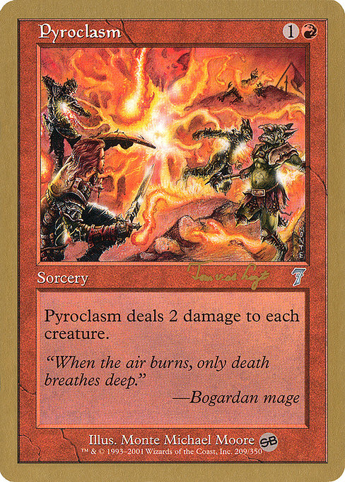 Pyroclasm from World Championship Decks 2001