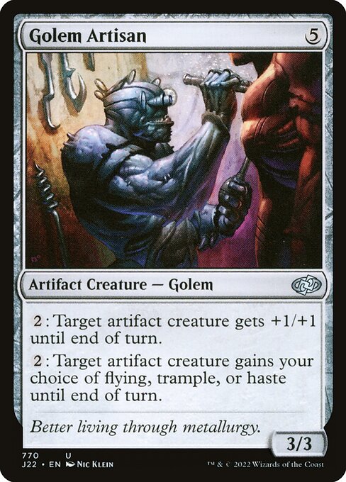 Golem Artisan highlighted card art