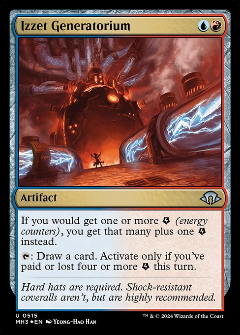 Izzet Generatorium highlighted card art