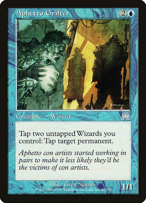 Aphetto Grifter highlighted card art