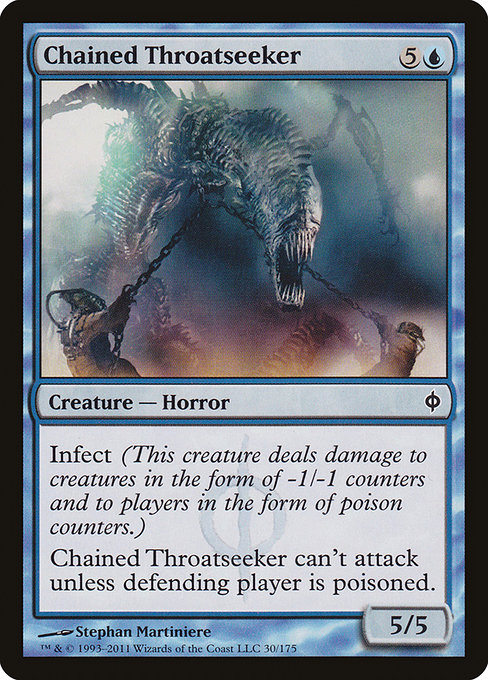 Chained Throatseeker highlighted card art