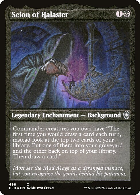 Scion of Halaster highlighted card art