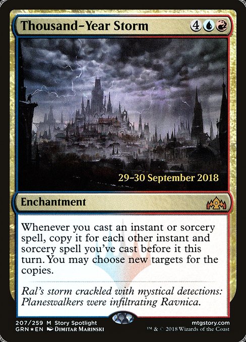 Thousand-Year Storm from Guilds of Ravnica Promos