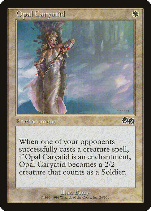 Opal Caryatid highlighted card art