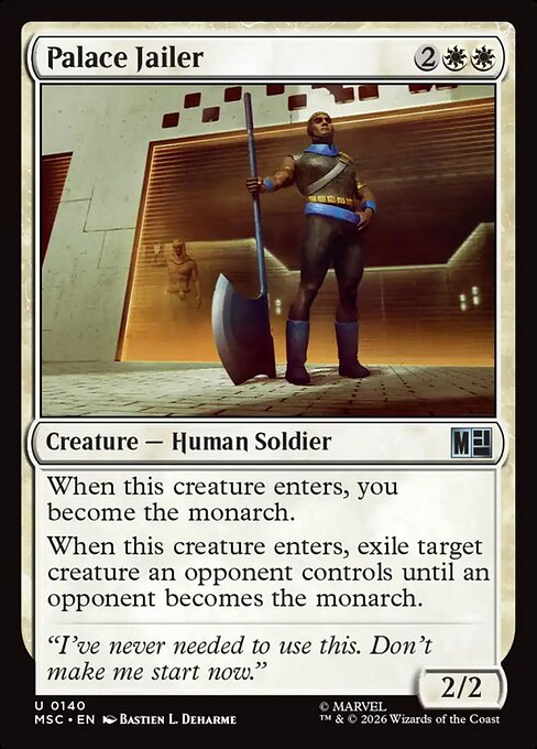 Palace Jailer from Marvel Super Heroes Commander