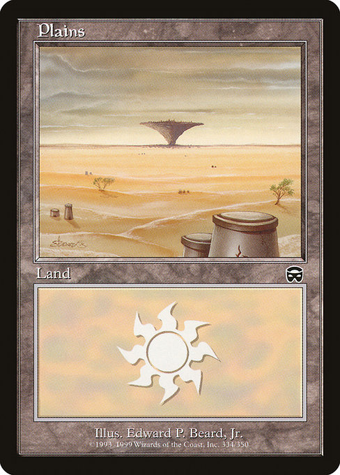 Plains from Mercadian Masques