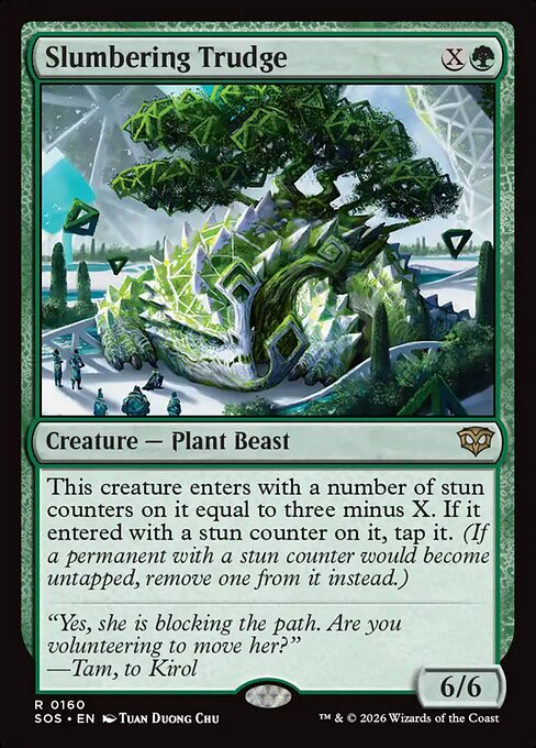 Slumbering Trudge from Secrets of Strixhaven