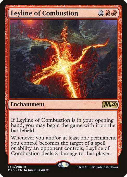Leyline of Combustion highlighted card art