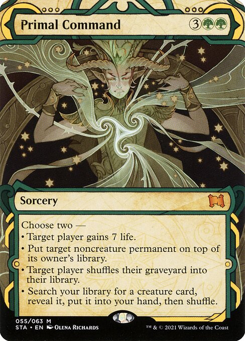 Primal Command from Strixhaven Mystical Archive