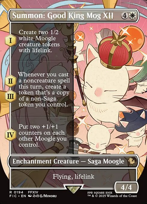 Summon: Good King Mog XII highlighted card art