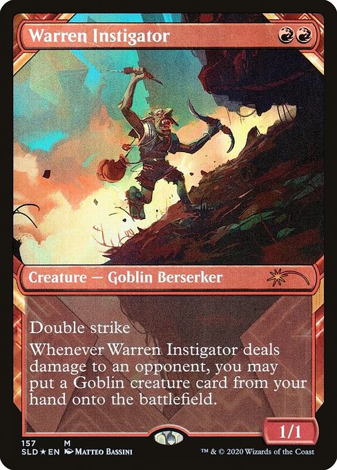 Warren Instigator highlighted card art