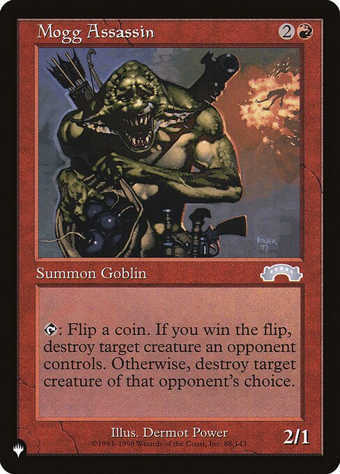 Mogg Assassin highlighted card art
