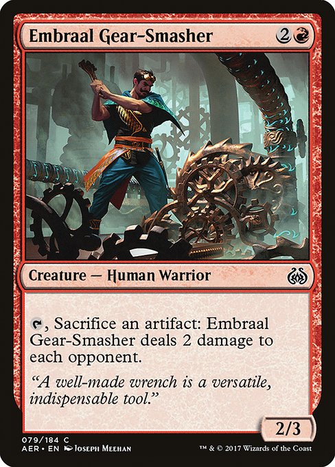 Embraal Gear-Smasher highlighted card art