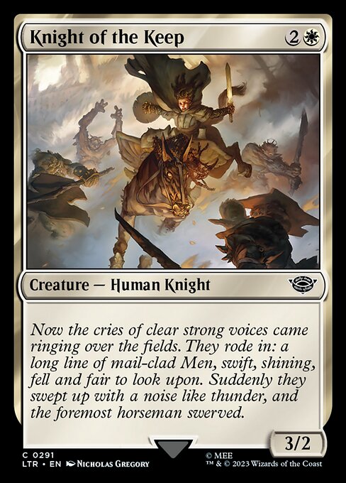 Knight of the Keep highlighted card art