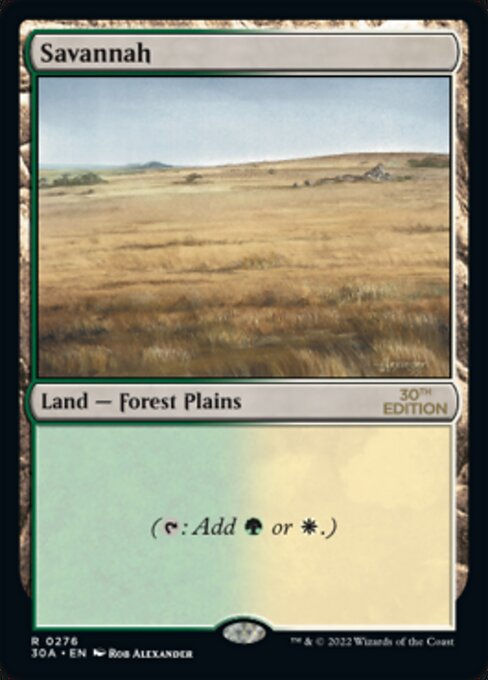 Savannah highlighted card art