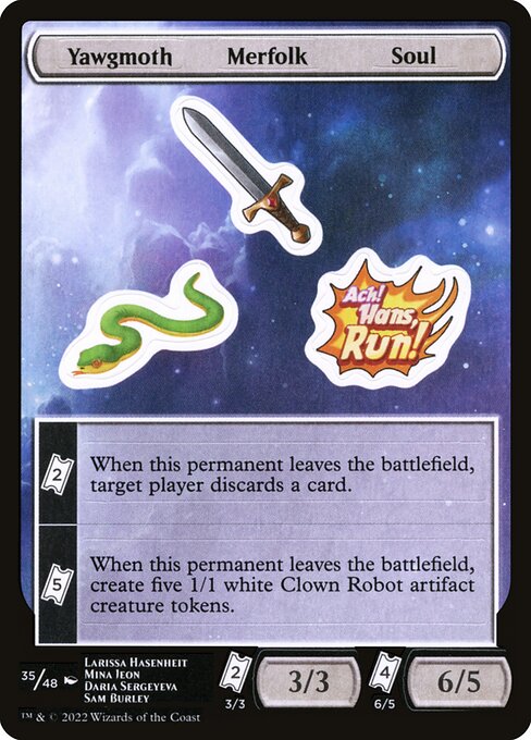 Yawgmoth Merfolk Soul highlighted card art
