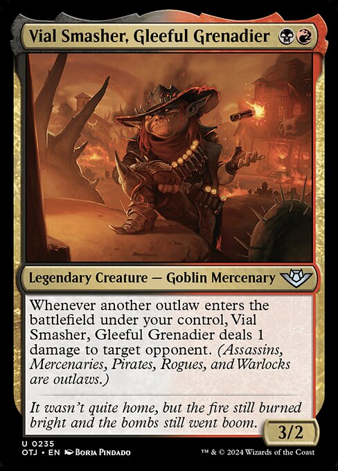 Vial Smasher, Gleeful Grenadier highlighted card art