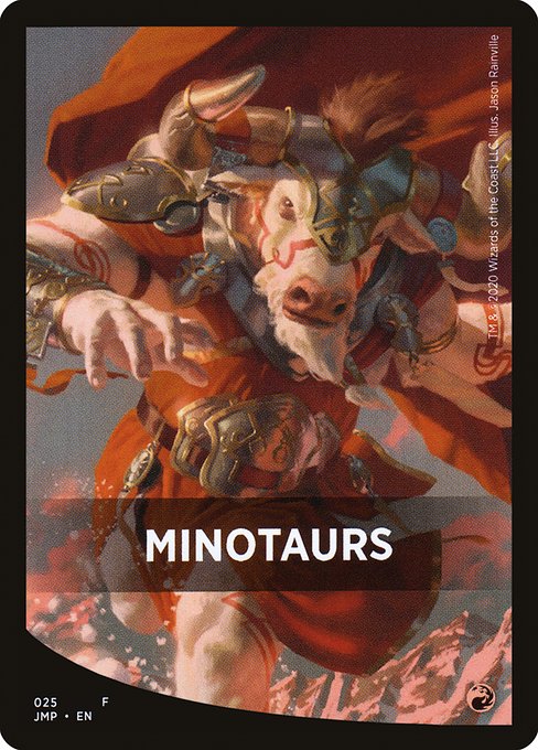 Minotaurs highlighted card art