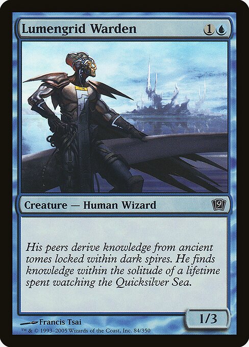 Lumengrid Warden from Ninth Edition