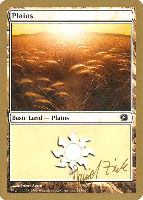 Plains from World Championship Decks 2003