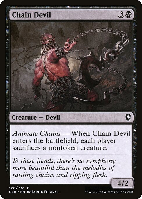 Chain Devil from Commander Legends: Battle for Baldur's Gate