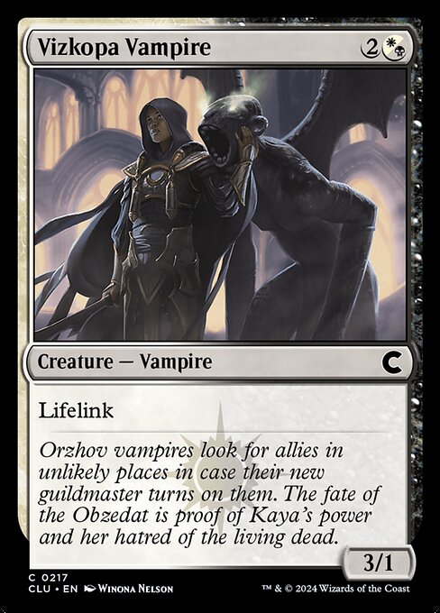 Vizkopa Vampire highlighted card art