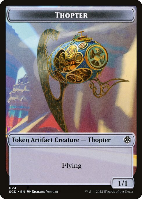 Thopter from Starter Commander Deck Tokens