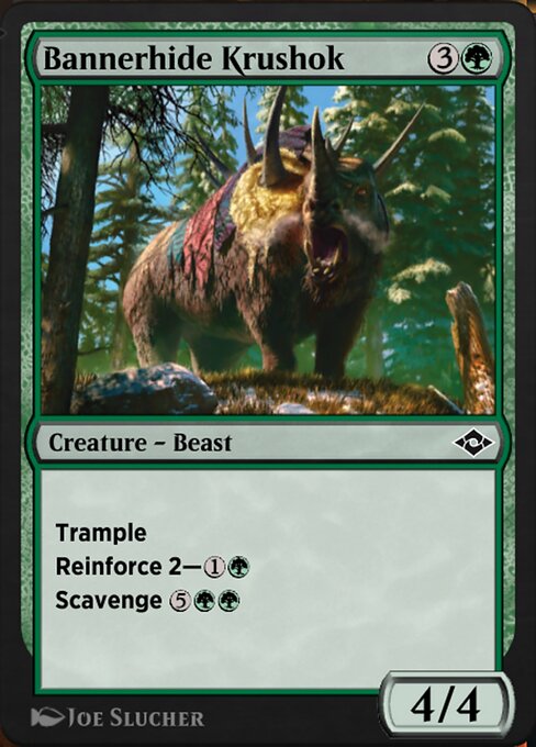 Bannerhide Krushok highlighted card art