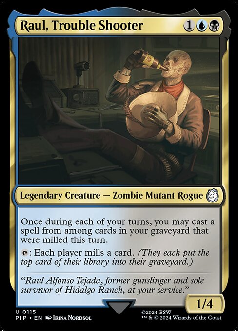 Raul, Trouble Shooter highlighted card art