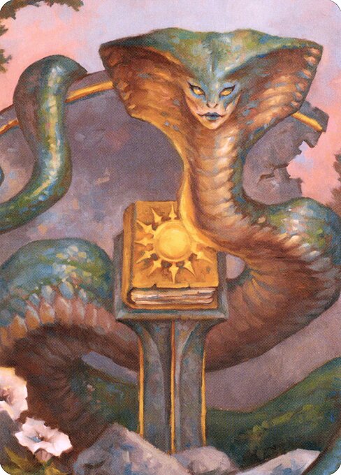 Guardian Naga // Guardian Naga from Battle for Baldur's Gate Art Series