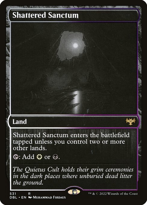 Shattered Sanctum from Innistrad: Double Feature