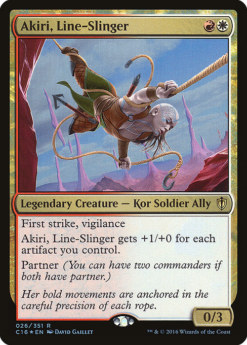 Akiri, Line-Slinger from Commander 2016