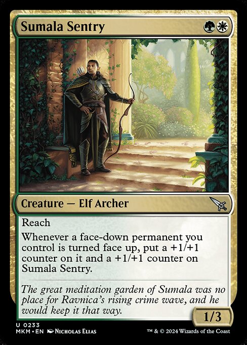 Sumala Sentry highlighted card art