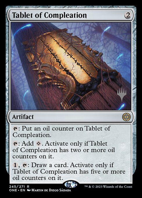Tablet of Compleation highlighted card art