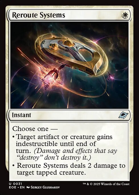 Reroute Systems highlighted card art