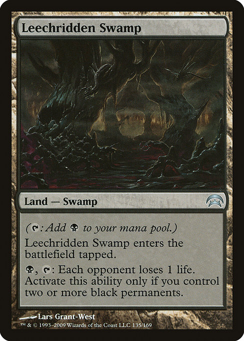 Leechridden Swamp from Planechase