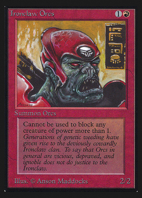 Ironclaw Orcs from Collectors' Edition