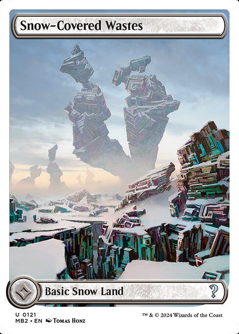 Snow-Covered Wastes highlighted card art
