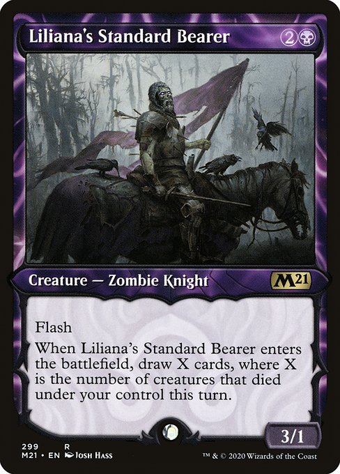 Liliana's Standard Bearer from Core Set 2021