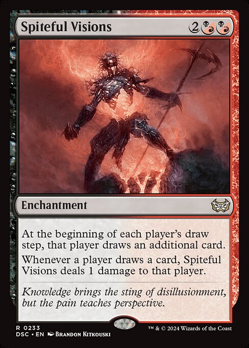 Spiteful Visions highlighted card art